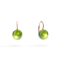 Orecchini Florilège de Vie Donna Rosèe du Matin in Oro Peridoto E12L-PER - E12L-PER